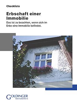 Titelbild von Checkliste zu "Erbschaft einer Immobilie".