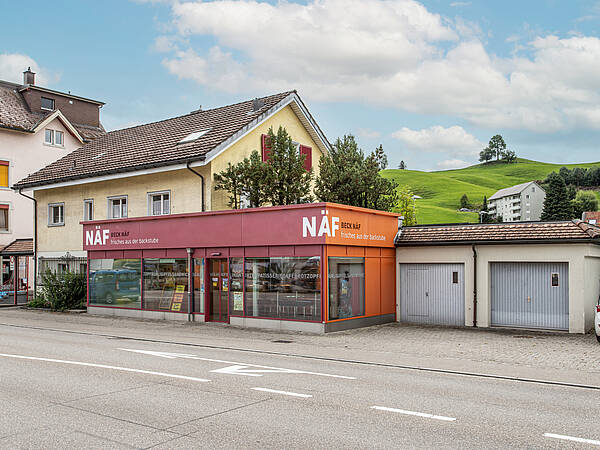 Zentral gelegene Liegenschaft mit Potenzial