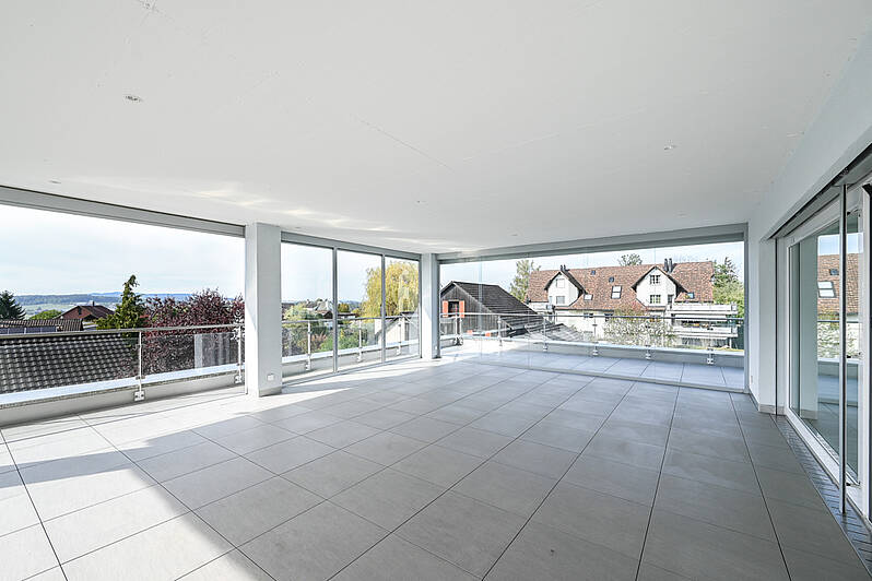 Terrasse mit Westausrichtung