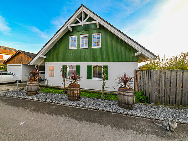 Schönes Einfamilienhaus im Landhausstil mit Ausblick auf den Säntis