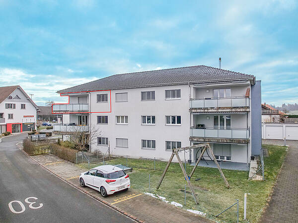 Gemütliche und helle Wohnung mit Abendsonne
